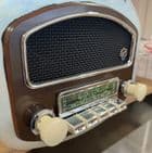 BLAUPUNKT FRANKFURT IVORY  Vintage Classic Car FM Radio PORSCHE 356 Pre A +FULL BLUETOOTH