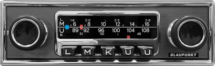 BLAUPUNKT FRANKFURT MB STEREO DAB MODERN RETRO radio 60s-70s MERCEDES, FERRARI, PORSCHE, MASERATI