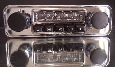 BLAUPUNKT FRANKFURT (S) Vintage Classic Car FM Radio +MP3 FULLY WORKING *video*