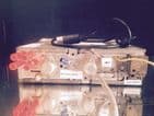 BLAUPUNKT FRANKFURT STEREO 12+/- Vintage Chrome Classic Car FM Radio  MINT ETYPE MG ASTON PORSCHE