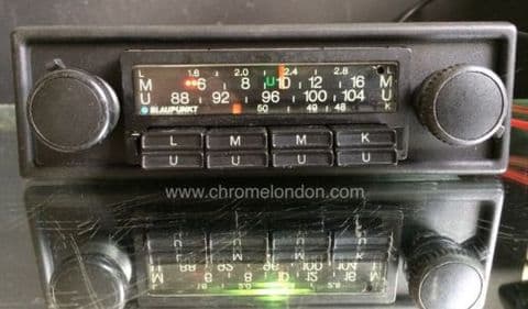 BLAUPUNKT FRANKFURT STEREO Classic Car FM Radio MP3 MINT PORSCHE 911 924 914 944 928