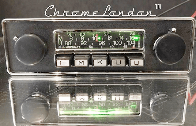 BLAUPUNKT FRANKFURT STEREO VINTAGE CLASSIC CAR FM Radio +MP3 PORSCHE 911 FERRARI MASERATI