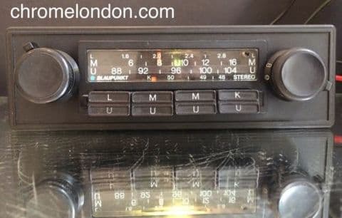 BLAUPUNKT FRANKFURT STEREO Vintage Classic Car FM Radio +MP3 seeVideo WARRANTY PORSCHE 911 930 944 FERRARI 400 308 ASTON BMW ALFA