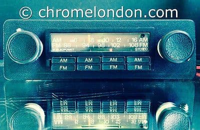 BLAUPUNKT FRANKFURT US STEREO Vintage Classic Car AM FM Radio +MP3 seeVideo
