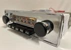 BLAUPUNKT FRANKFURT US Vintage Chrome Classic Car FM Radio PORSCHE FERRARI ALFA VW ETYPE