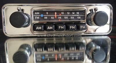 BLAUPUNKT FRANKFURT US Vintage Classic Car FM Radio +MP3 MINT RESTORED