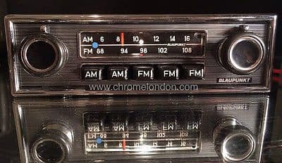 BLAUPUNKT FRANKFURT US Vintage Classic Car FM Radio +MP3 MINT RESTORED see video