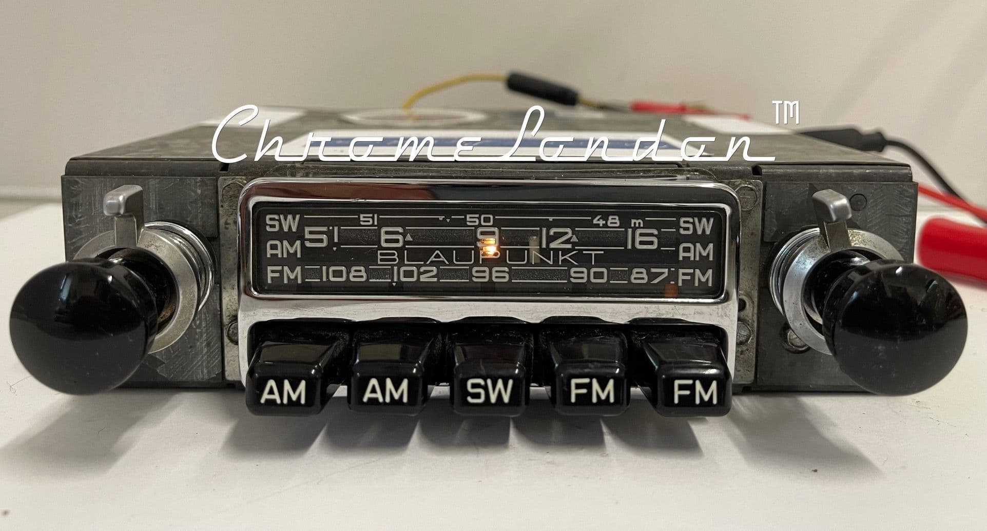 BLAUPUNKT FRANKFURT US Z-SERIES Chrome Vintage Classic Car