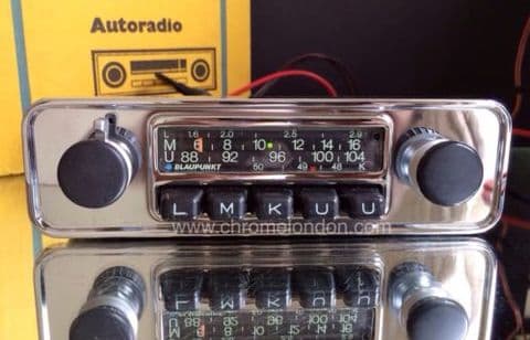 BLAUPUNKT FRANKFURT Vintage Classic Car FM Radio +MP3 +BOX *NEW OLD STOCK* video WARRANTY
