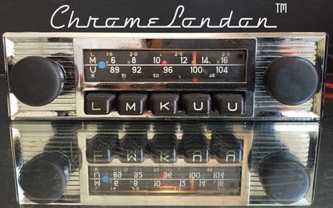 BLAUPUNKT FRANKFURT Vintage Classic Car FM Radio +MP3 JAGUAR ETYPE