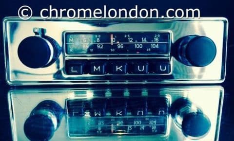 BLAUPUNKT FRANKFURT Vintage Classic Car FM Radio +MP3 seeVideo