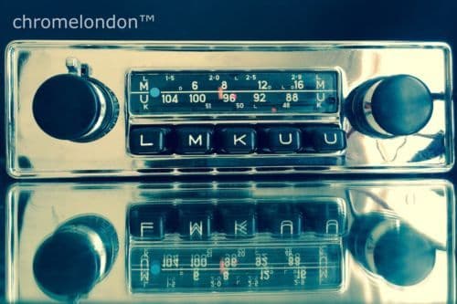 BLAUPUNKT FRANKFURT Vintage Classic Car FM Radio +MP3 seeVideo JAG ETYPE PORSCHE 911 ALFA