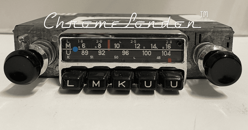 BLAUPUNKT FRANKFURT Vintage Classic Car FM Radio PORSCHE 912 911