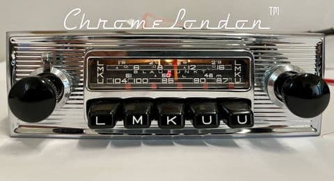 BLAUPUNKT FRANKFURT Vintage Classic Car Radio MINT ASTON ETYPE MG FERRARI PORSCHE VW