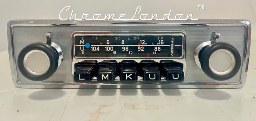 BLAUPUNKT FRANKURT STEREO BMW OEM Classic Car FM Radio  BMW E9, 2002 E10 T TI TII BAUR 66-75