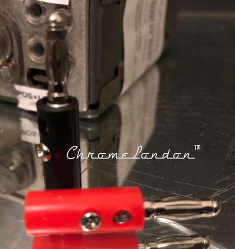 BLAUPUNKT & GRUNDIG SPEAKER PLUG TWIN PIN 4MM