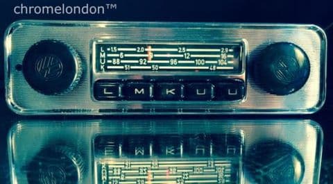 BLAUPUNKT INGOLSTADT VW OEM Vintage Classic Car FM Radio +MP3 seeVideo  60s70s VW