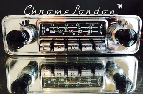 BLAUPUNKT KARLSRUHE DELUXE Vintage Classic Car FM Radio MP3 MG MASERATI FERRARI