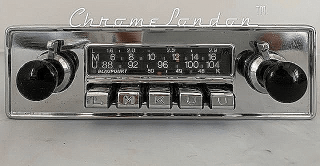 BLAUPUNKT KARLSRUHE DELUXE  Vintage Classic Car FM Radio MP3  MG MASERATI FERRARI ETYPE BMW