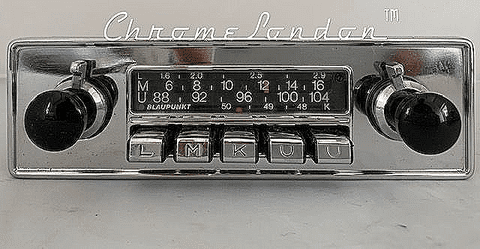 BLAUPUNKT KARLSRUHE DELUXE Vintage Classic Car FM Radio MP3 MG MASERATI FERRARI ETYPE BMW