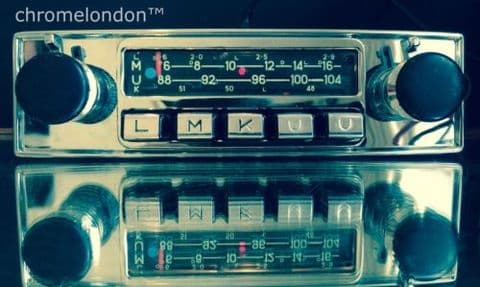 BLAUPUNKT KARLSRUHE Vintage Classic Car FM Radio +MP3 P ORSCHE