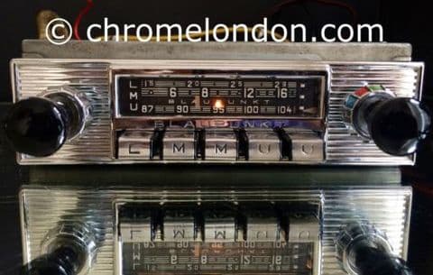 BLAUPUNKT KOLN Vintage Classic Car FM Radio +AMP+MP3 6v12v+/- PORSCHE 356 FERRARI