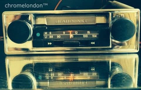 BLAUPUNKT LUBECK CR Vintage Classic Car FM Radio Cassette +MP3