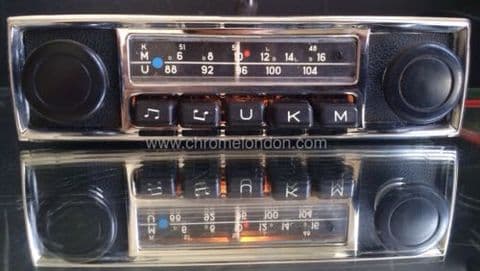 BLAUPUNKT MANNHEIM K Vintage Classic Car FM Radio +MP3 see video