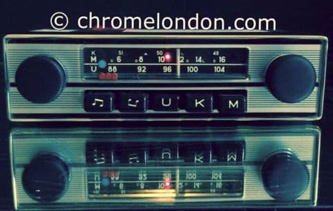 BLAUPUNKT MANNHEIM K Vintage Classic Car FM SW Radio +MP3 seeVideo