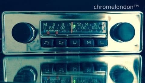 BLAUPUNKT MANNHEIM L Vintage Classic Car FM Radio +MP3 MINT see video
