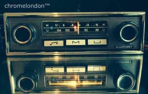 BLAUPUNKT MANNHEIM S Vintage Classic Car FM Radio SEE VIDEO
