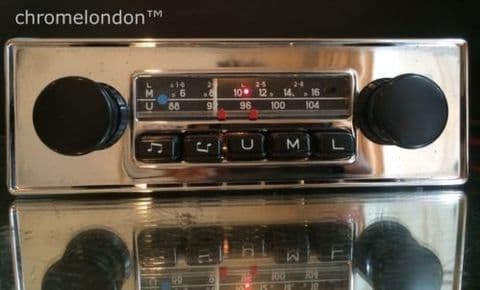 BLAUPUNKT MANNHEIM Vintage Classic Car FM Radio +MP3 seeVideo