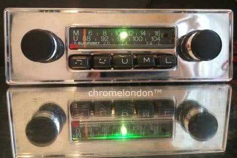 BLAUPUNKT MANNHEIM Vintage Classic Car FM Radio +MP3 seeVideo MINT RESTORED