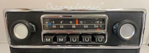 BLAUPUNKT MUNSTER BMW OEM Classic Car FM Radio WARRANTY BMW 2002 E10 T TI TII BAUR 66-74