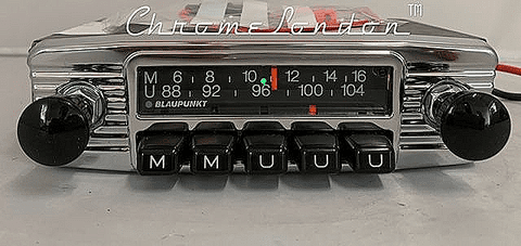 BLAUPUNKT MUNSTER Vintage Classic Car 3xFM Radio VOLVO P1800 AMAZON BMW CS TR5 TR6 JAG ETYPE MG