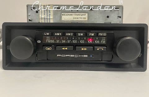 BLAUPUNKT OEM PORSCHE CR STEREO USA Vintage Radio Cassette MINT PORSCHE 911 SC 930 TURBO