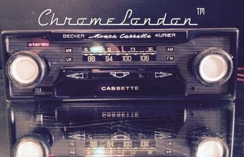 BMW BAVARIA CR BECKER MONZA STEREO Vintage Classic Car Radio *video* BMW