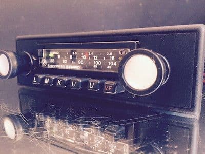 BMW BAVARIA STEREO BLAUPUNKT OEM Vintage Classic Car Radio +MP3