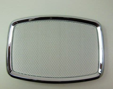 CHROME SPEAKER GRILL 5.5" 14CM NEW - UNIVERSAL