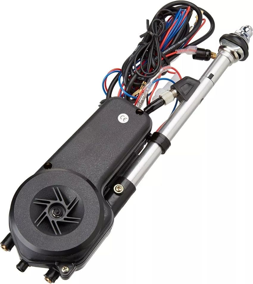 ELECTRIC CHROME WING AERIAL - UNIVERSAL