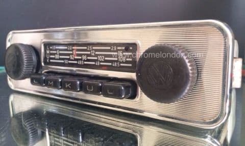 GRUNDIG VW OEM INGOLSTADT Vintage Classic Car Radio +MP3 video