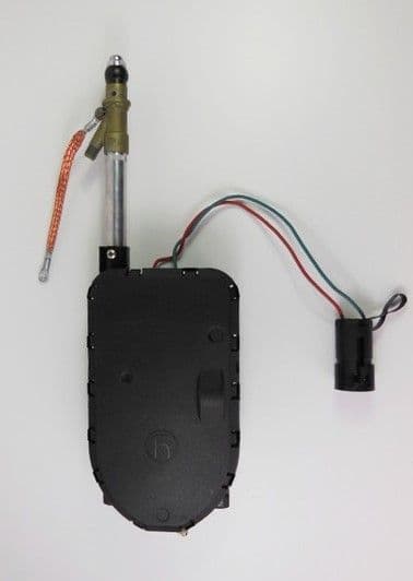 HIRSCHMANN CHROME ELECTRIC WING AERIAL  - JAGUAR PART DBC 1868