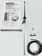 HIRSCHMANN MONOCHROME BLACK MANUAL WING AERIAL - PORSCHE 911 912