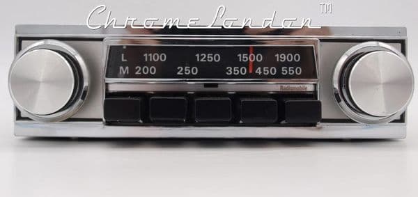 RADIOMOBILE 1085 Vintage Classic Car AM FM Radio 4xSTEREO DAB+ BLUETOOTH USB JAGUAR TRIUMPH ROLLS