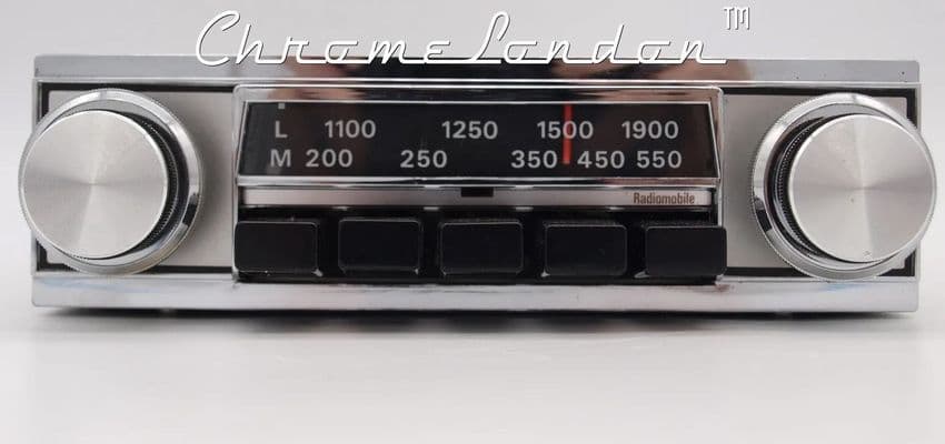 RADIOMOBILE 1085 Vintage Classic Car AM FM Radio 4xSTEREO DAB+ BLUETOOTH USB JAGUAR TRIUMPH ROLLS