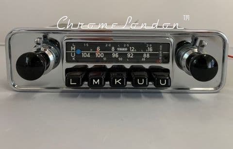 VOLVO OEM BLAUPUNKT FRANKFURT STEREO 12/- Vintage Classic Car Radio WARRANTY VOLVO AMAZON P1800