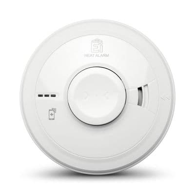 Aico EI3014EF Eco-fit Pack (10 Heads) 3000 Series Heat Alarm with Rechargeable Lithium Battery Backup