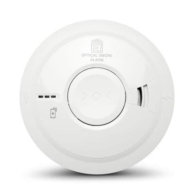 Aico EI3016 3000 Series Optical Smoke Alarm with Rechargeable Lithium Battery Backup