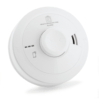 Aico EI3024 3000 Series Multi-Sensor (Smoke/Heat) Alarm with Rechargeable Lithium Battery Backup