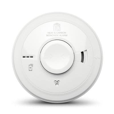 Aico EI3028 3000 Series Multi-Sensor Heat/Carbon Monoxide Alarm with Lithium Battery Backup